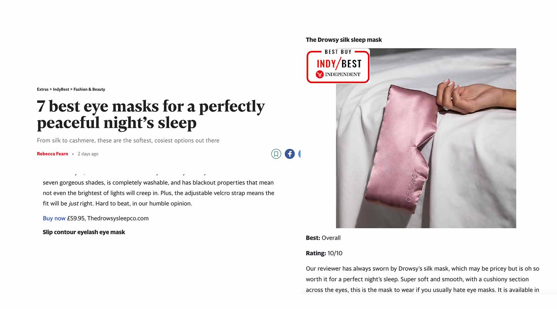 Drowsy Sleep Co. Independent